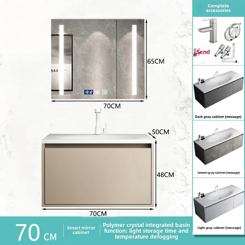 Bathroom Cabinet Storage Combination Organizer Basin Washbasin Home Furniture for Kitchen Countertop And Bathroom Decor