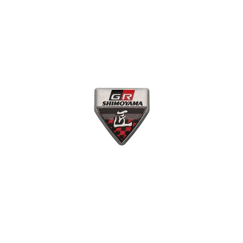 3D Metal Car Sticker Logo Labeling Emblem Badge Decals For Toyota GR Sport Gazoo Racing RAV4 C-HR Prado Auto Acces Accessories