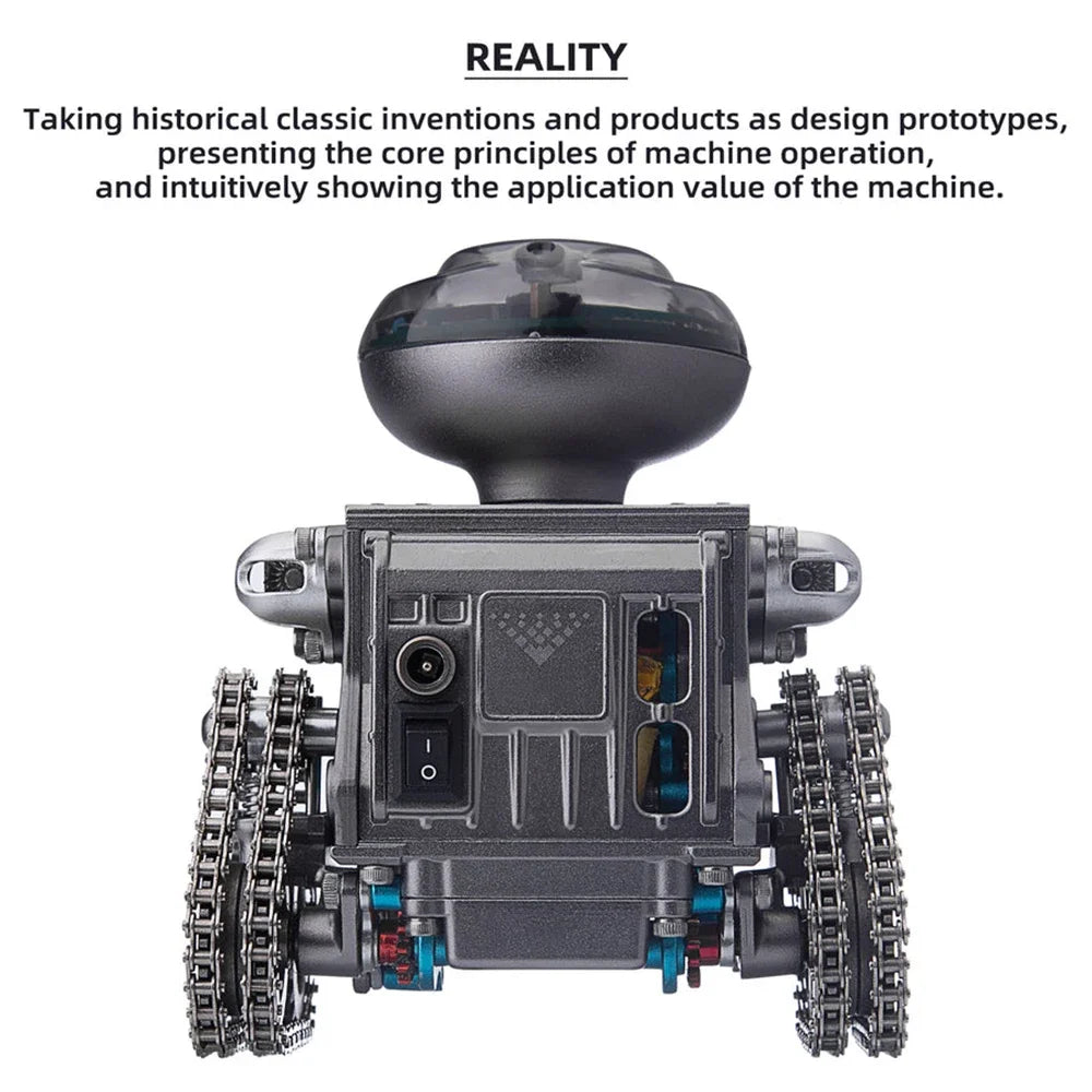 TECHING ROBOT Metal Assembling Model KIT Set APP CONTROL With Speaker Adults Children's Toys Gifts