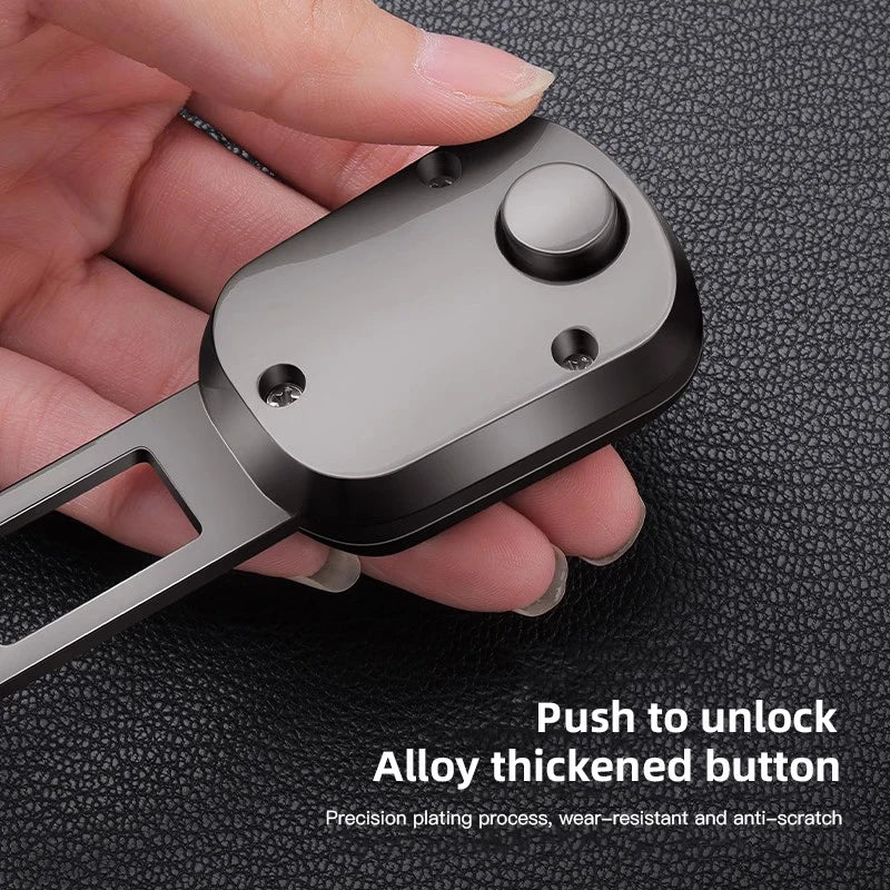 Metal Car Seat Belt Extender Safety Strap Clip For Audi A3 A4 A5 A6 A7 A1 A2 A8 Q1 Q2 Q3 Q4 Q5 Q6 Q7 Q8 TT RS3 S5 B8 B9 Quattro