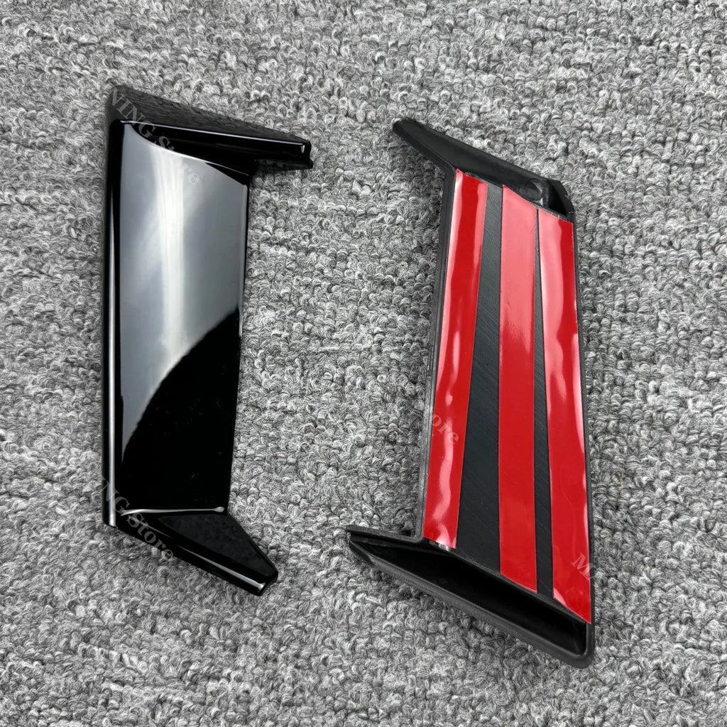 For Skoda Octavia IV MK4 RS vRS Sedan Combi 2020-2024 Front Bumper Air Vent Splitter Cover Fog Lamp Grille Slats Trim Bodykits