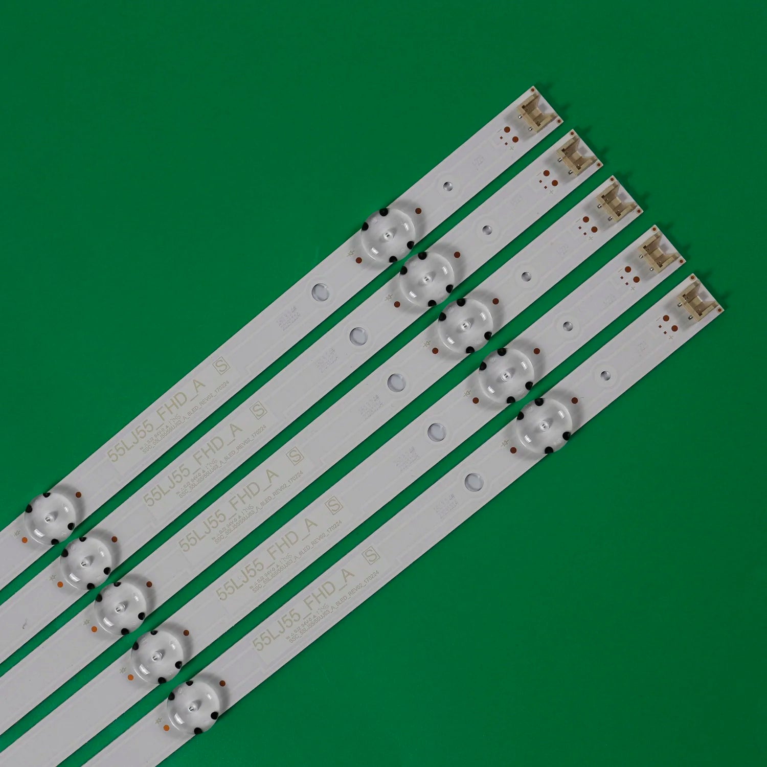 Bande de rétroéclairage LED 8 lampes pour TV 55" innotek 17Y 55INCH_B-TYPE SSC_55UJ630V 55UJ6300 55UJ6300-UA 55UJ63_UHD_A 55UJ63_UHD_B