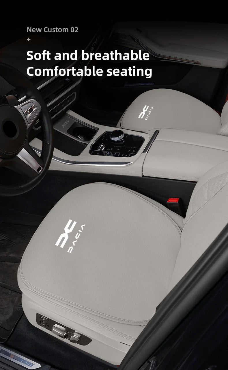 Car Seat Cover Cushion Breathable Ice Silk Soft Mats For Dacia Logan Sandero Duster Lodgy Spring Jogger Stepway Bigster Dokker