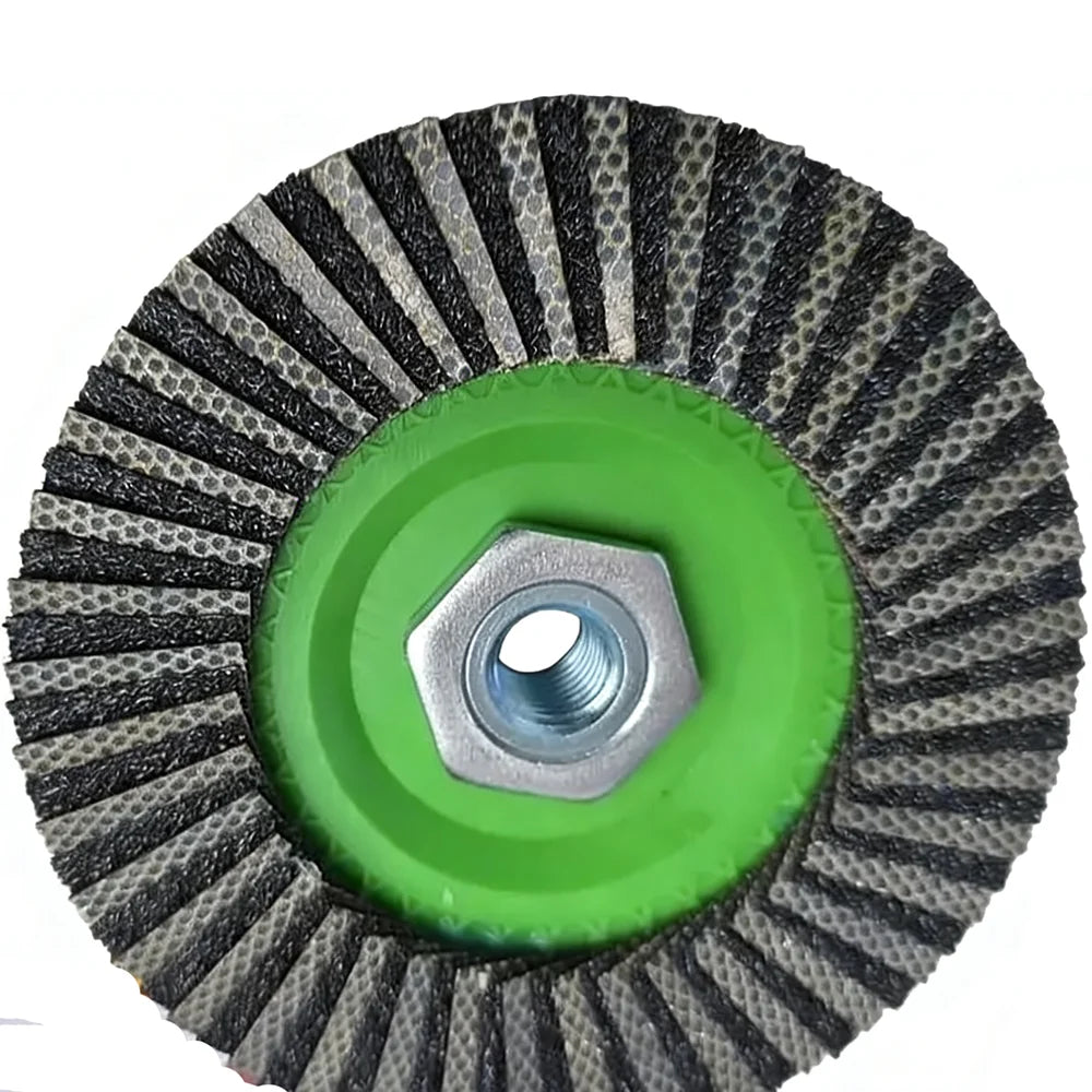 4.5"115mm Diamond Electroplated Louver Disc Grinding Wheel For Polishing Wheel Metal Rust Removal Stone Polishing Wood Polishing