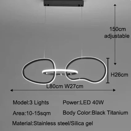 Modern lamp LED lights for room pendant light indoor lighting dining room bedroom room lamp light fixture  lamp for living room