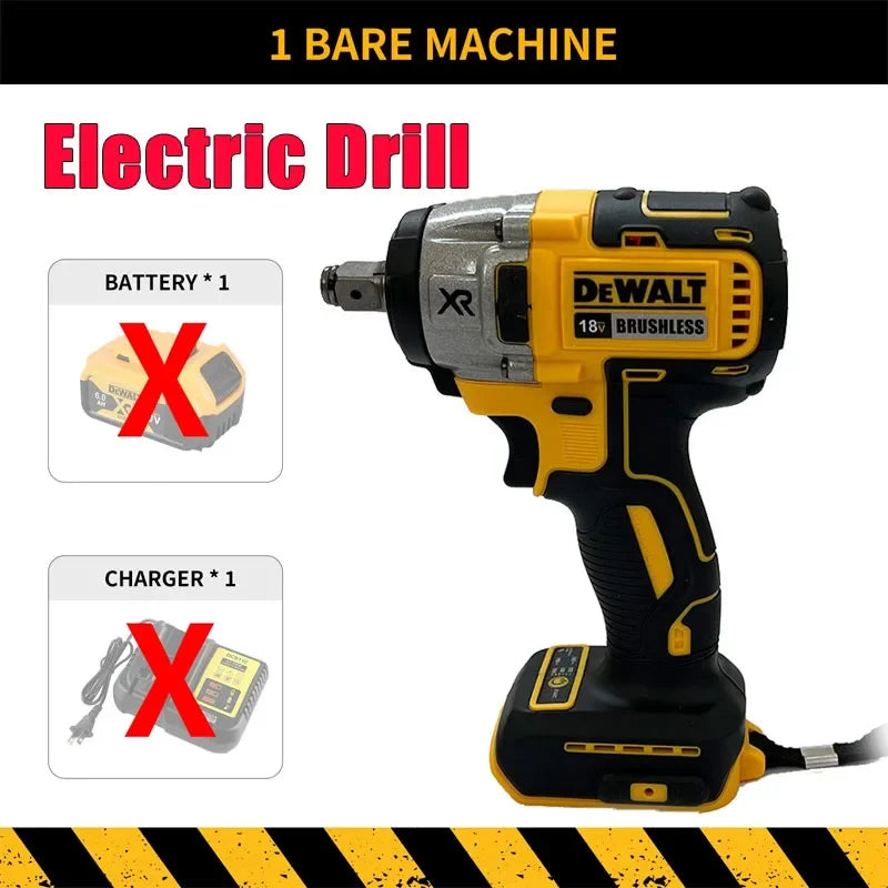DEWALT Cordless Brushless Angle Grinder Cutter Electric Wrench Polisher Vacuum Jigsaw Multifunctional Power Tools