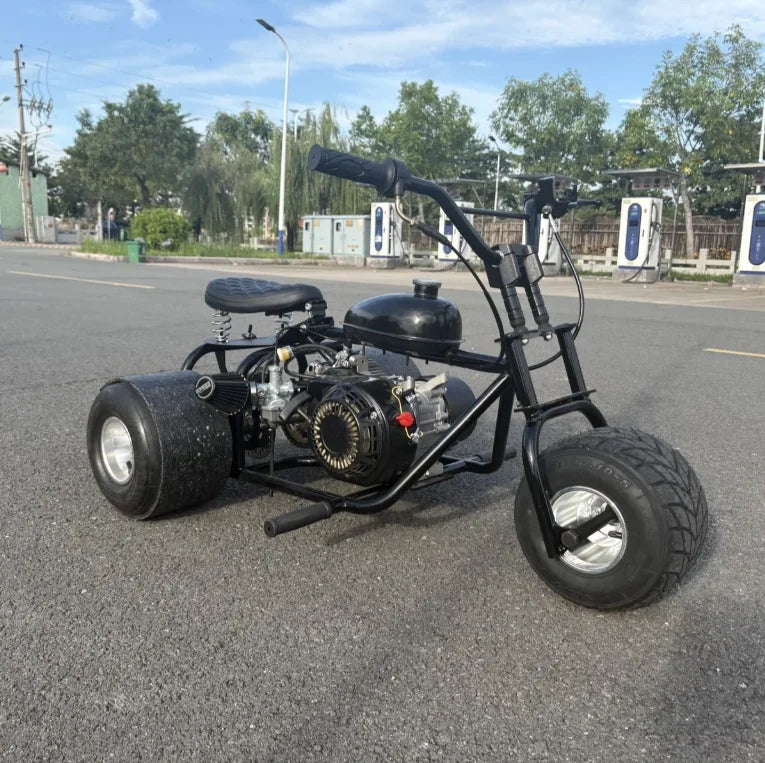 Mini All-terrain Off-road Kart 212cc Four Stroke Fuel 3-Wheeler ATV Beach Car Mountain Rally Drift Adult Vehicle
