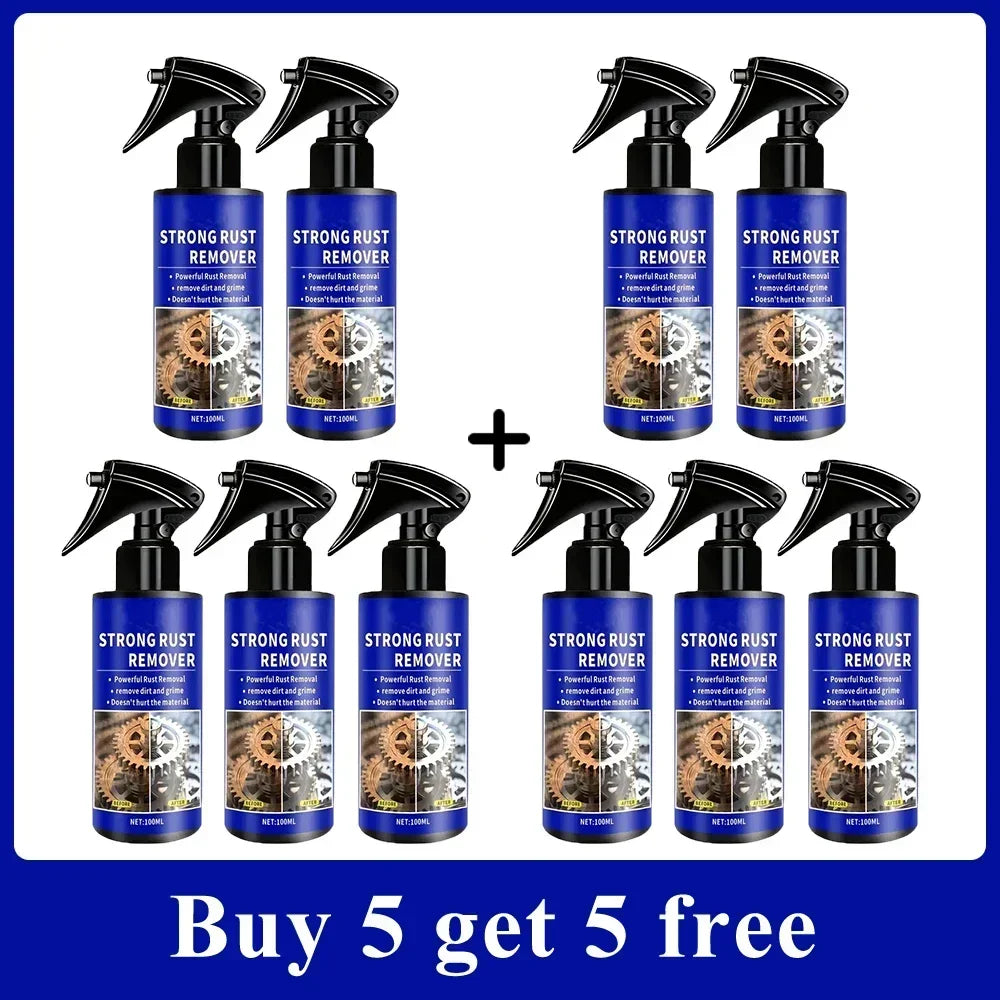 Multifunctional car rust remover used for removing rust providing surface protection on car brake pads iron metal surface 1/3PCS