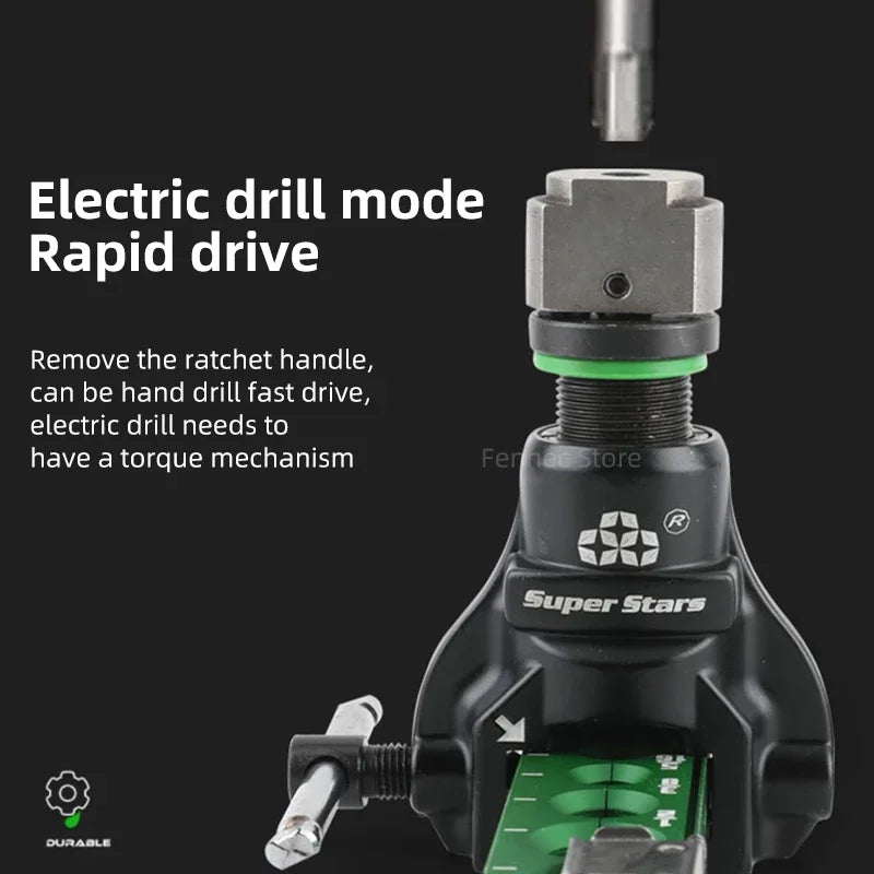 ST-R806A  ST-806A Air-conditioning Copper Pipe Maintenance Eccentric Tube Tool Ratchet Flashlight Dual-purpose Expander