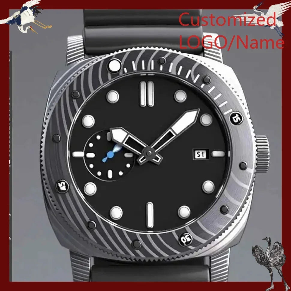 A186. Store Customized Watches 46mm men's watch, made of 904L steel, automatic movement