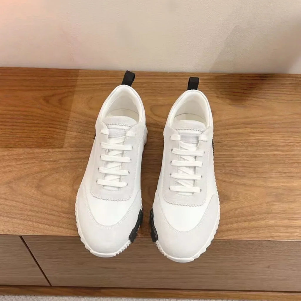 New casual sports shoes, fashionable single shoe versatile shoes, comfortable genuine leather