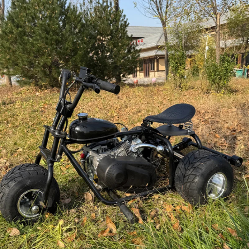 Mini All-terrain Off-road Kart 212cc Four Stroke Fuel 3-Wheeler ATV Beach Car Mountain Rally Drift Adult Vehicle