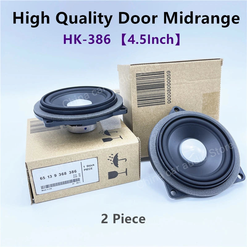 Car 4.5 Inch Midrange Speaker For BMW F10 F11 E84 E90 E91 E92 E93 5 Series Loudspeaker Front Door Audio Sound Music Speaker Kit
