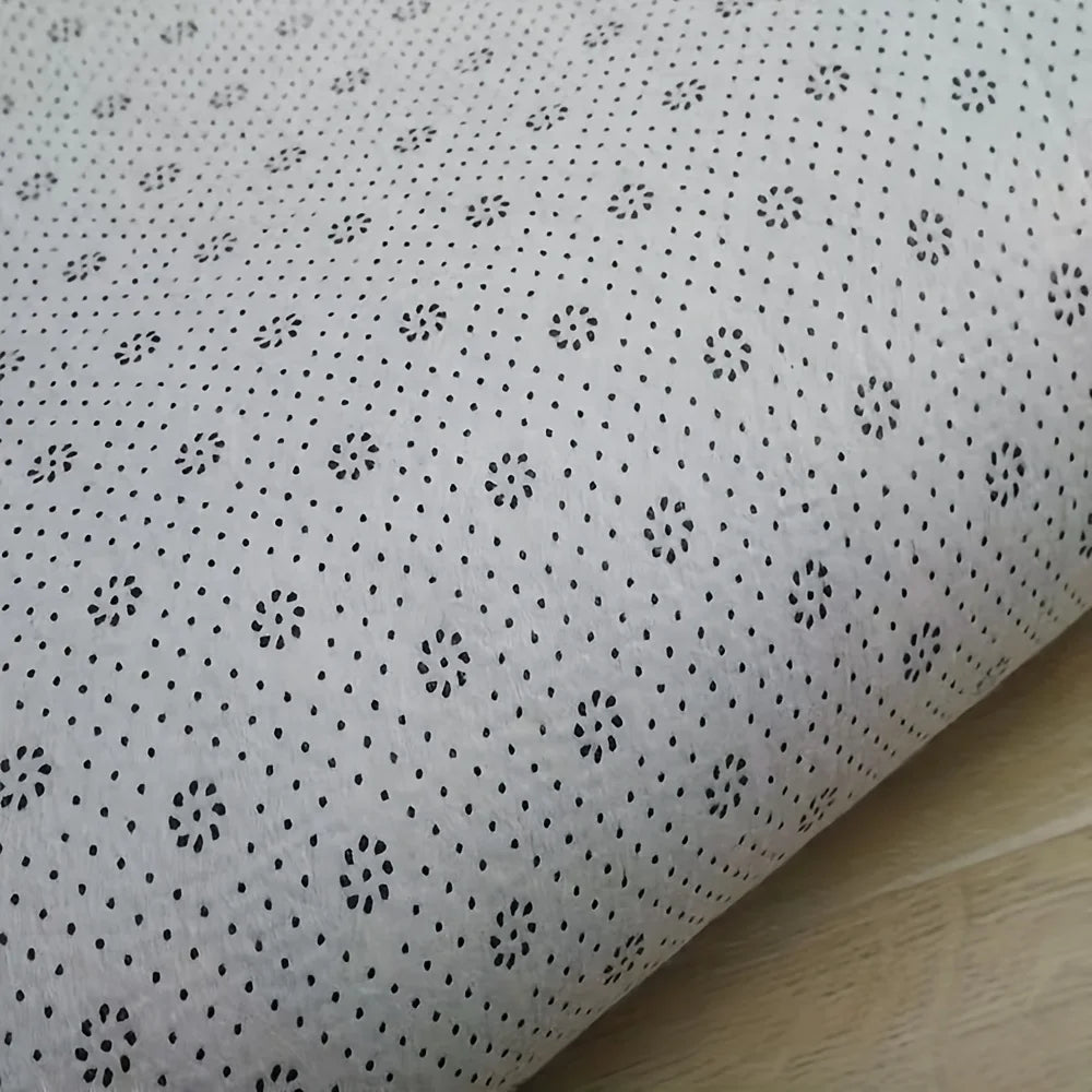 2pcs Long flannel bathroom absorbent mat thick sponge shower room toilet anti-slip mat bathtub mat home entrance mat