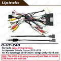 Câble radio de voiture Décodeur CANBus Adaptateur amplificateur audio SPDIF Faisceau de câblage d'alimentation Connecteur de prise pour KIA Hyundai Sonata 9