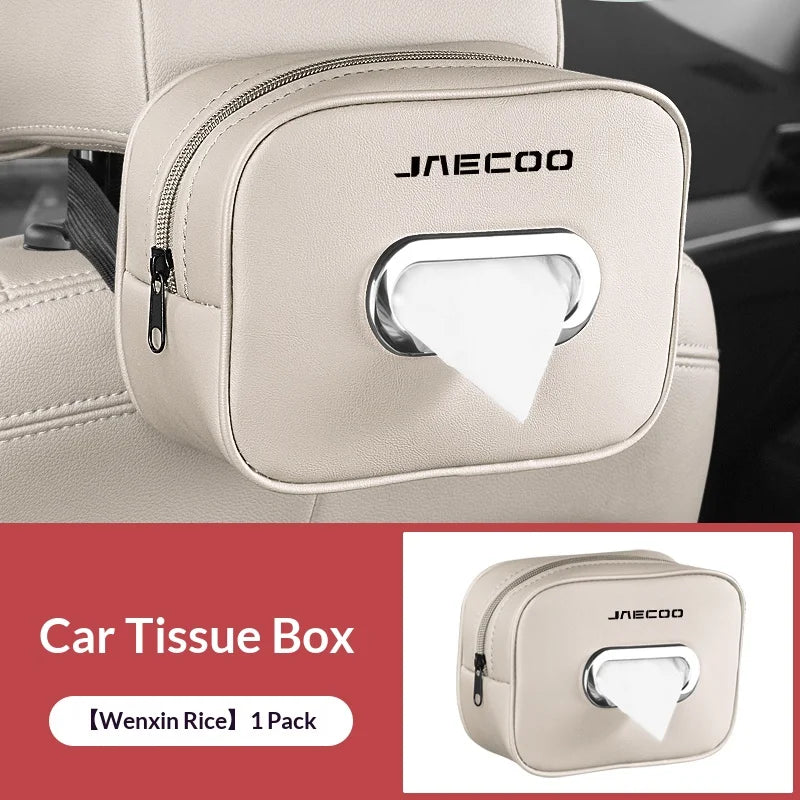 Suitable for JAECOO J5 J6 J7plus jaecoo J8 J7Phev car center console car mounted tissue box hanging bag tissue bag