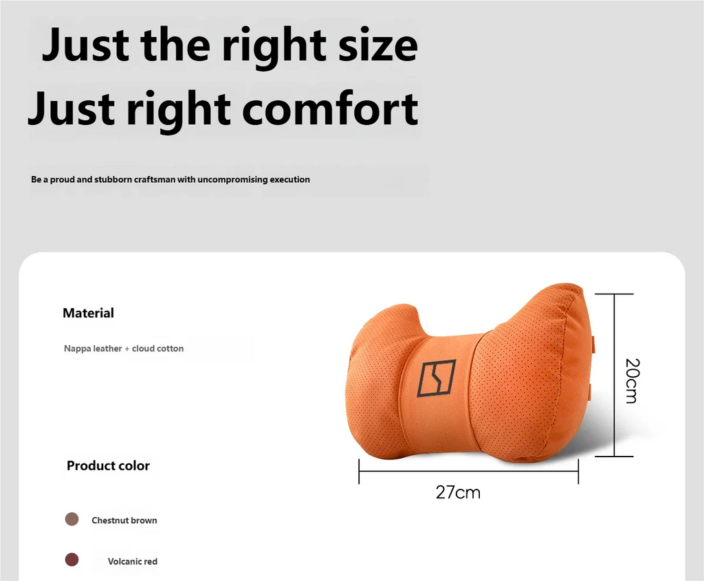 For ZEEKR X 001 009 007  Body Kit 2025 Accessories Car Seat Head Support Cushion Lumbar Pillow Interior Protectio Accessories