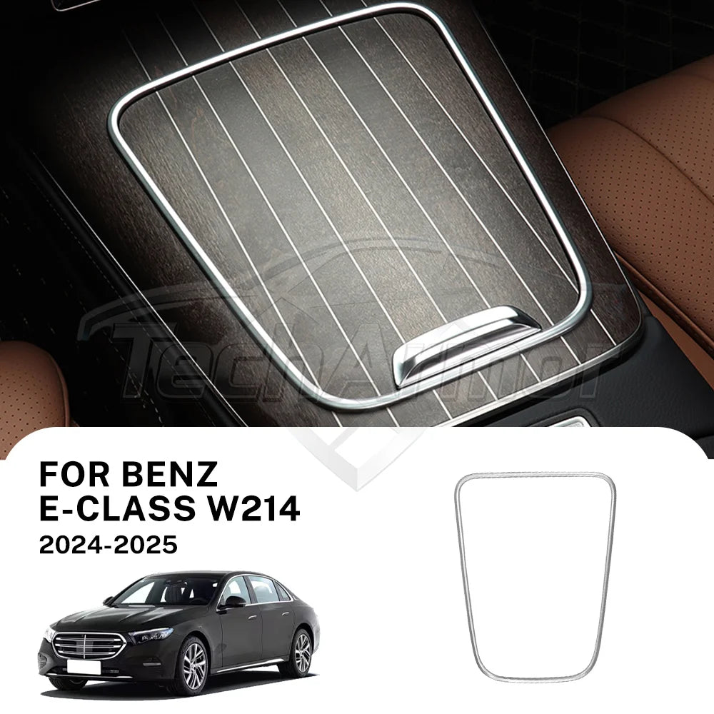 Car Center Console Control Panel Frame Decoration Edge Trim For Mercedes-Benz W214 2024-2025 Auto Interior Protector Accessories