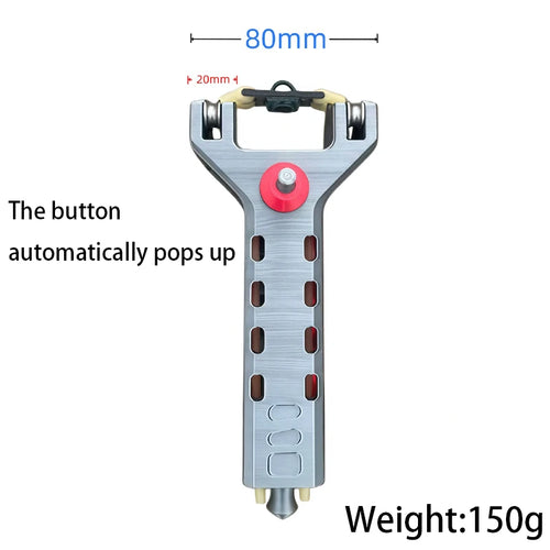 3D Printing Automatic Slingshot Magazine Rubber Band Combination Tool 3D Pulley Manual Outdoor Hunting Combination Tool