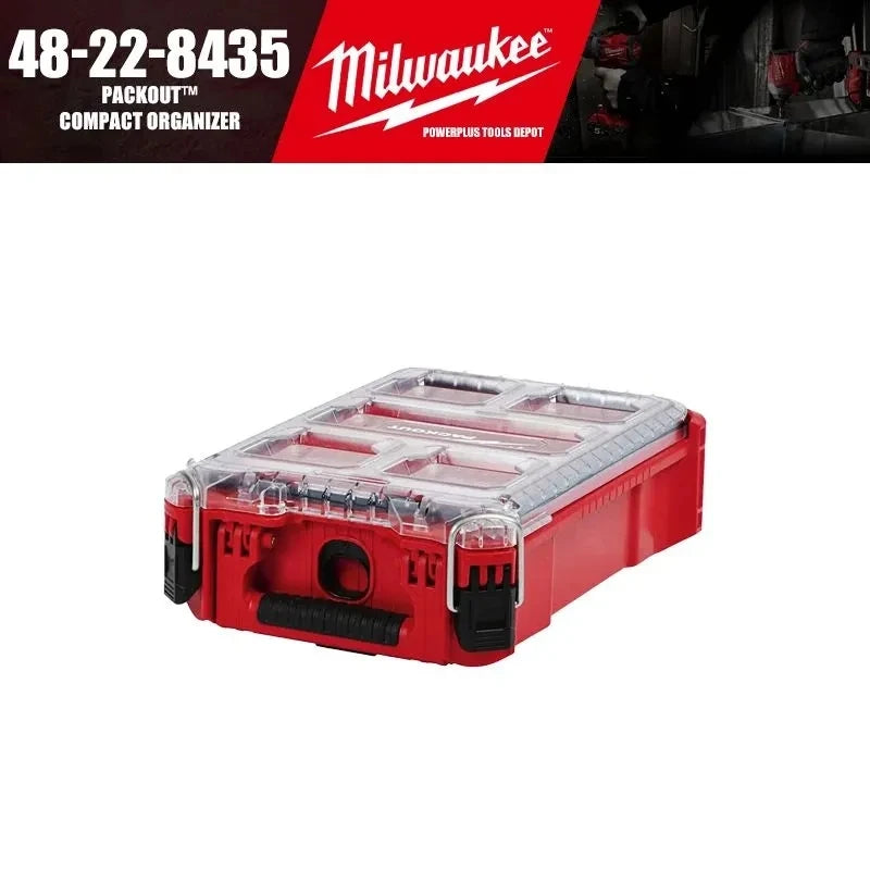 Milwaukee Packout Multi-Functional Toolbox Industrial Grade Hardware Home Storage Box