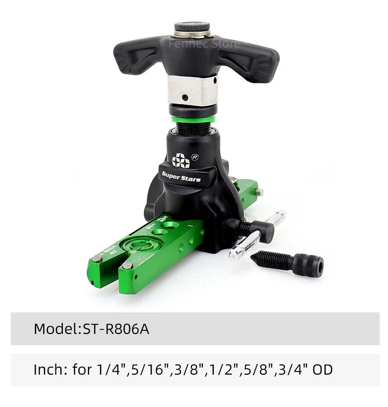 ST-R806A  ST-806A Air-conditioning Copper Pipe Maintenance Eccentric Tube Tool Ratchet Flashlight Dual-purpose Expander