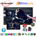 7" LCD Touch Screen Car Radio 40W4 Output USB SD Support Bluetooth Auto Audio Player