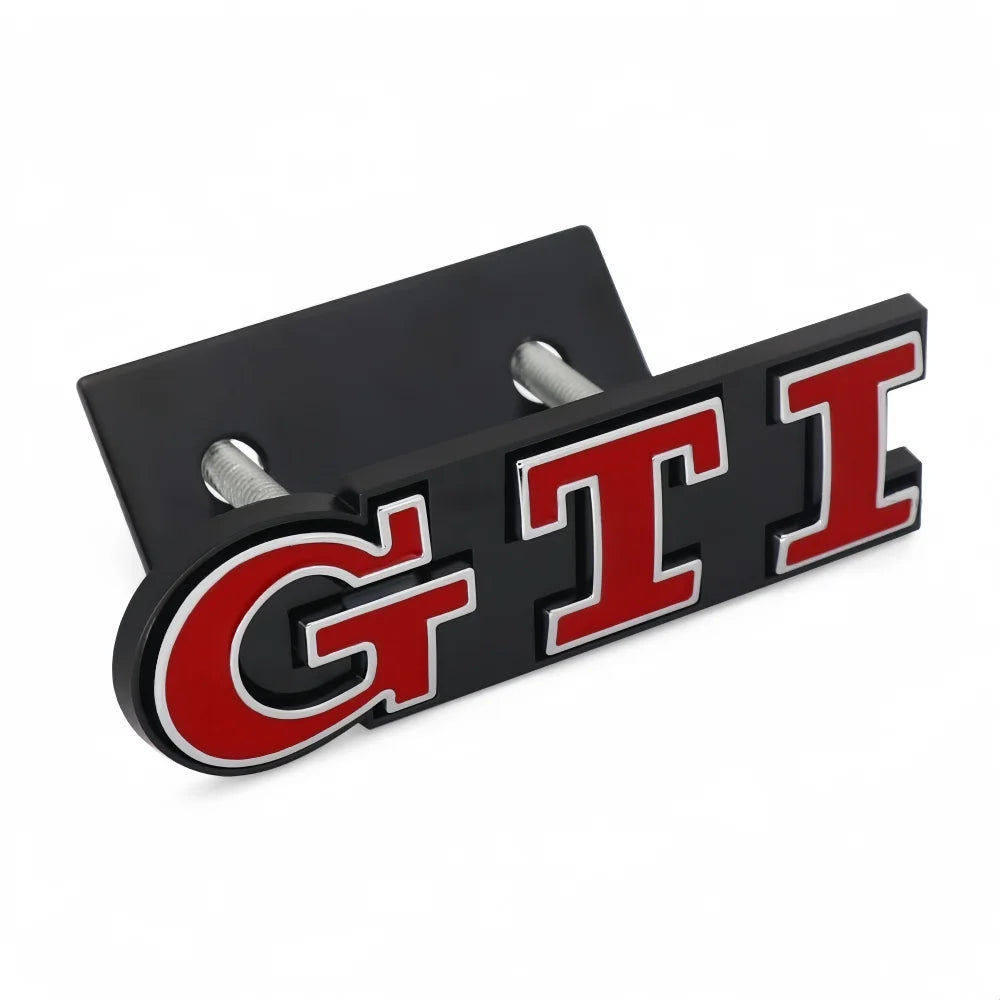 3D Metal GTI Grille Emblem