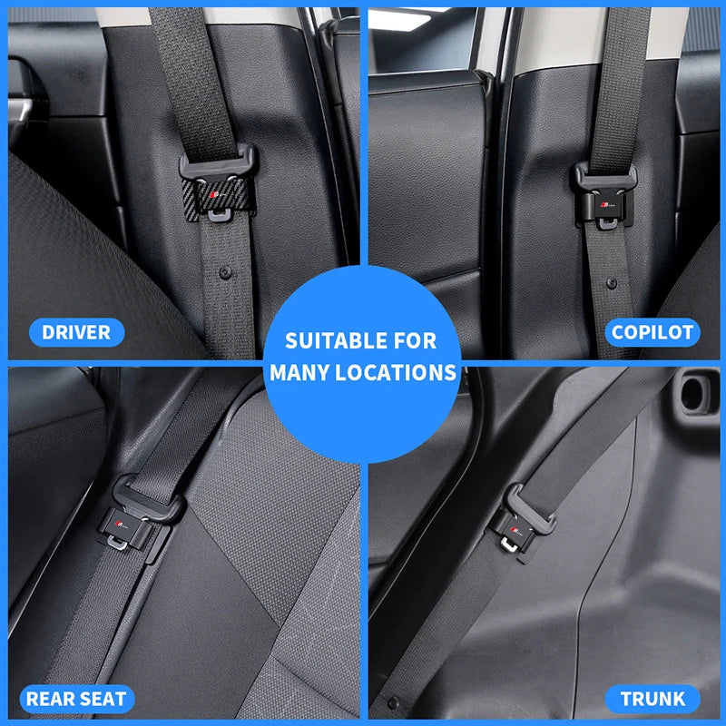 Car Seat Belt Stabilizer Anchor Clip Anti-Shak Accessories For Audi Sline A3 A4 A5 A6 A7 A1 A2 A8 Q1 Q2 Q3 Q4 Q5 Q6 Q7 Q8 TT RS3