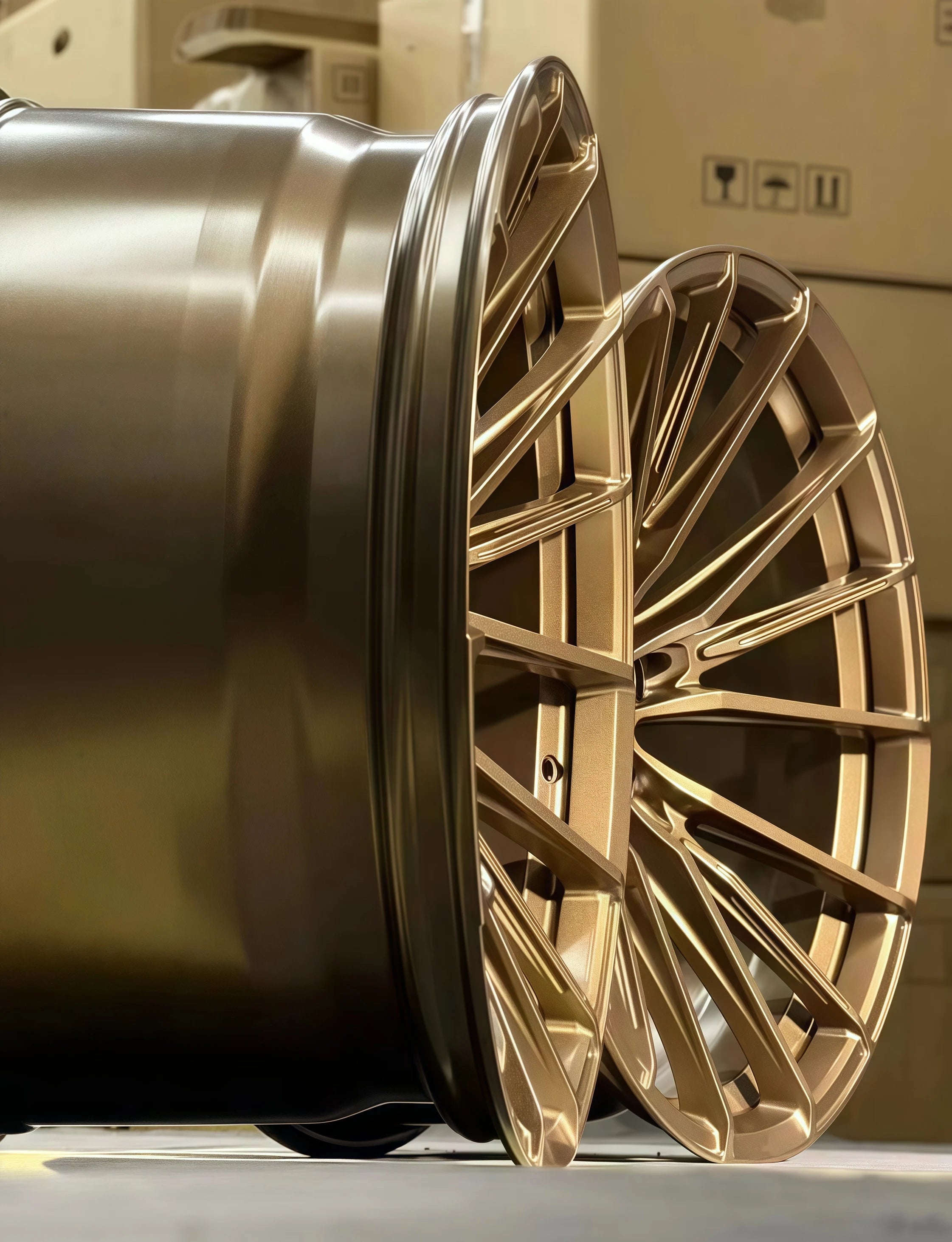 XL Deep Dish Concave Forged Wheels