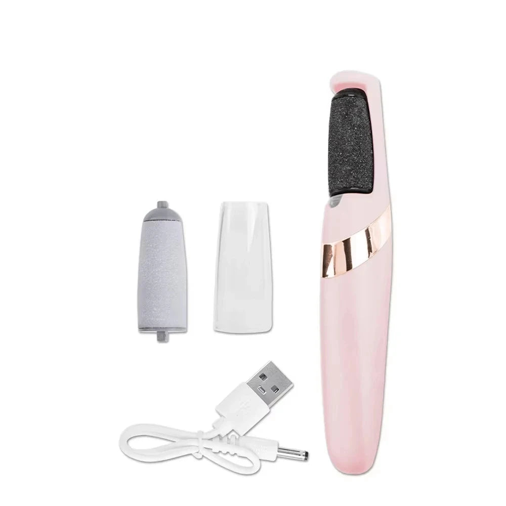 Cordless Rechargeable Electric Callus Remover, Foot File for Dry Coarse Skin Removal on Heels, for Women & Men