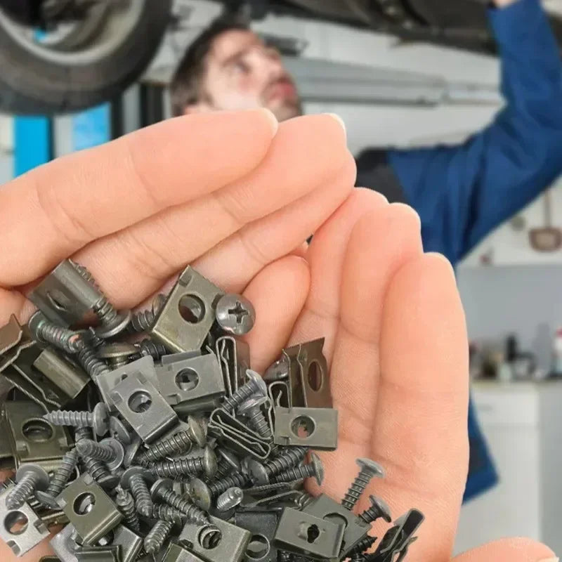 U-Type Metal Screw Clip