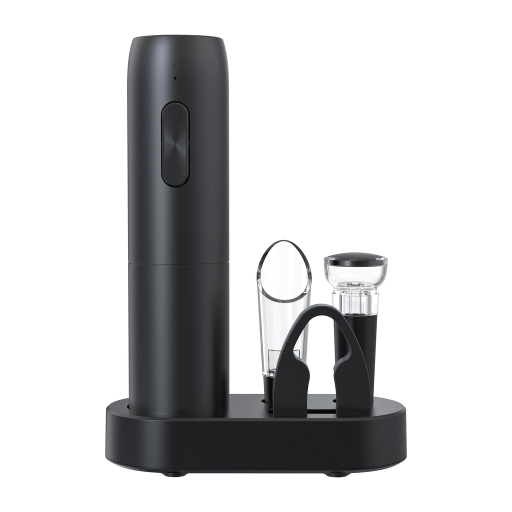 Tire-bouchon électrique automatique pour bouteille de vin rouge avec base de chargement ou piles Outils à vin Produits de cuisine
