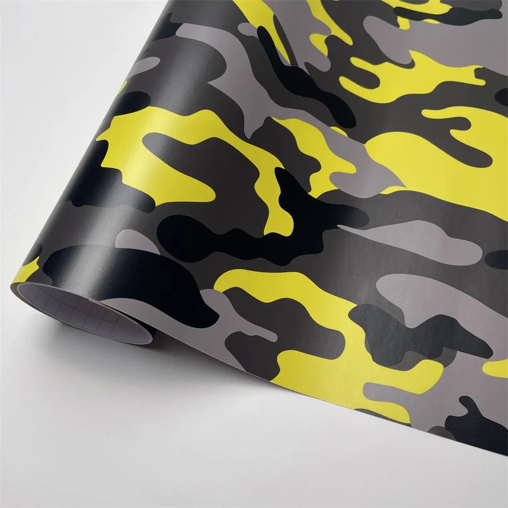 Stealth Camouflage Vinyl Wrap Film Pixel Camo Pattern Motorcycle Wrapping Sheet DIY Sticker for Car Computer Bicycle Console