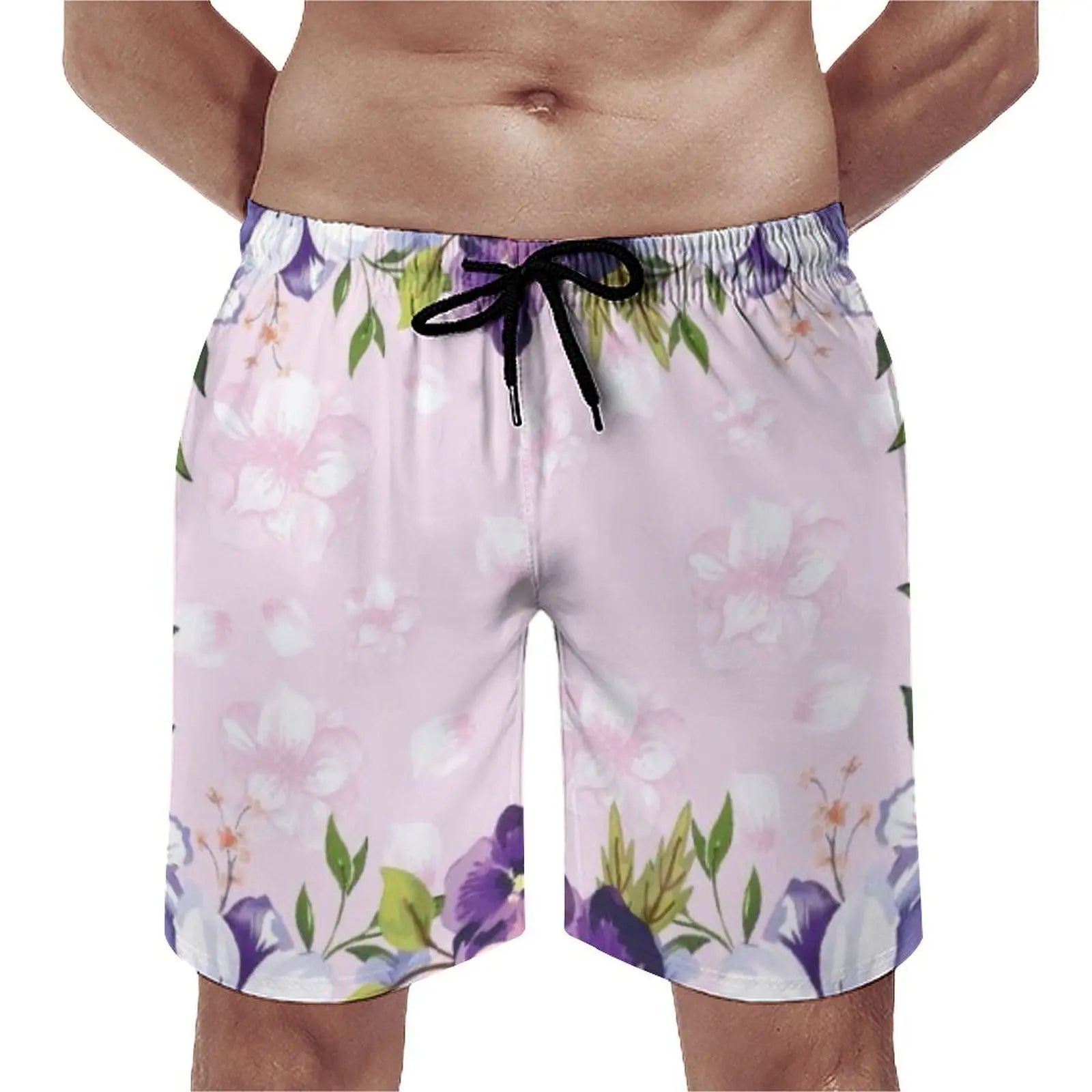 Maillots de bain d'été assortis pour couples, maillots de bain deux pièces pour femmes, motifs floraux d'été personnalisables