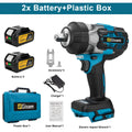 Clé à chocs électrique sans balais Gisam 2800 N.M 1/2 pouce, tournevis électrique, perceuse compatible avec la batterie Makita 18V Pin