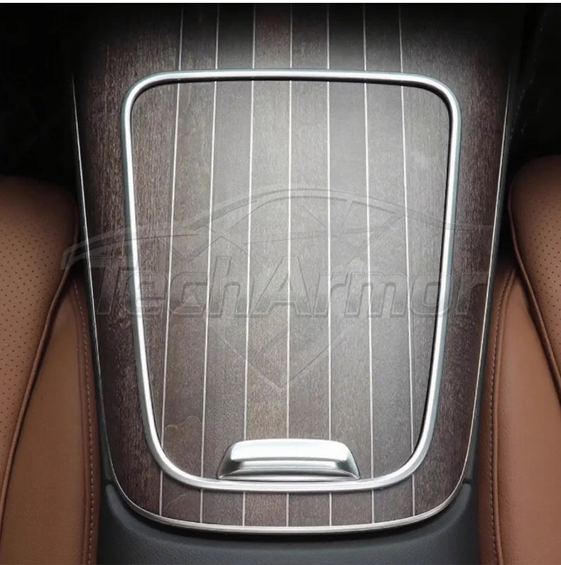 Car Center Console Control Panel Frame Decoration Edge Trim For Mercedes-Benz W214 2024-2025 Auto Interior Protector Accessories