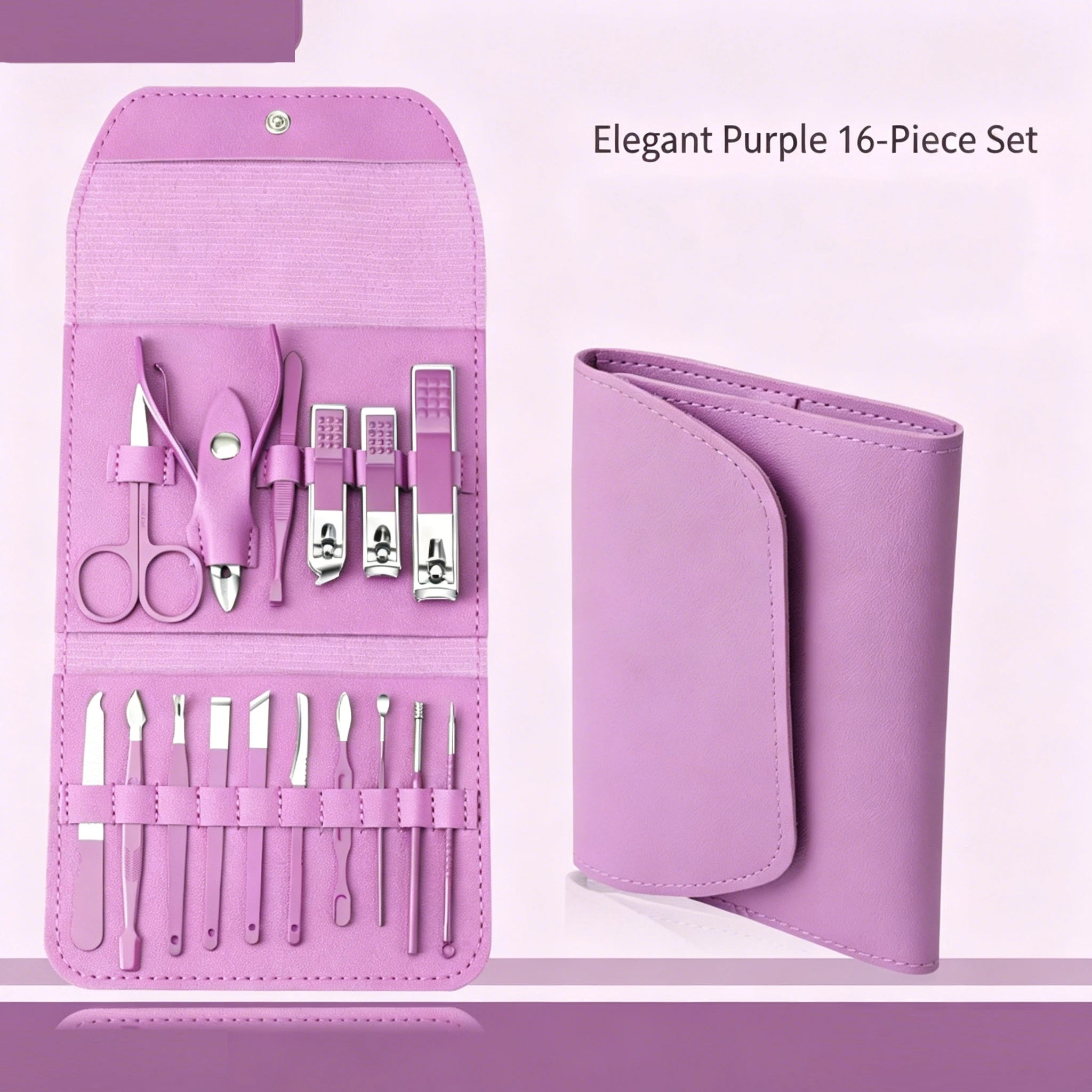 Professional Nail Clipper and Cuticle Nippers Set Portable Home Travel High-grade Manicure Pedicure Sets Beauty Tools Accessorie