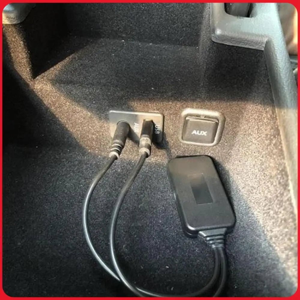 Bluetooth-compatible Radio Cable Adapter Universal Car Aux Bluetooth-compatible Music Audio Receiver Car Adapter