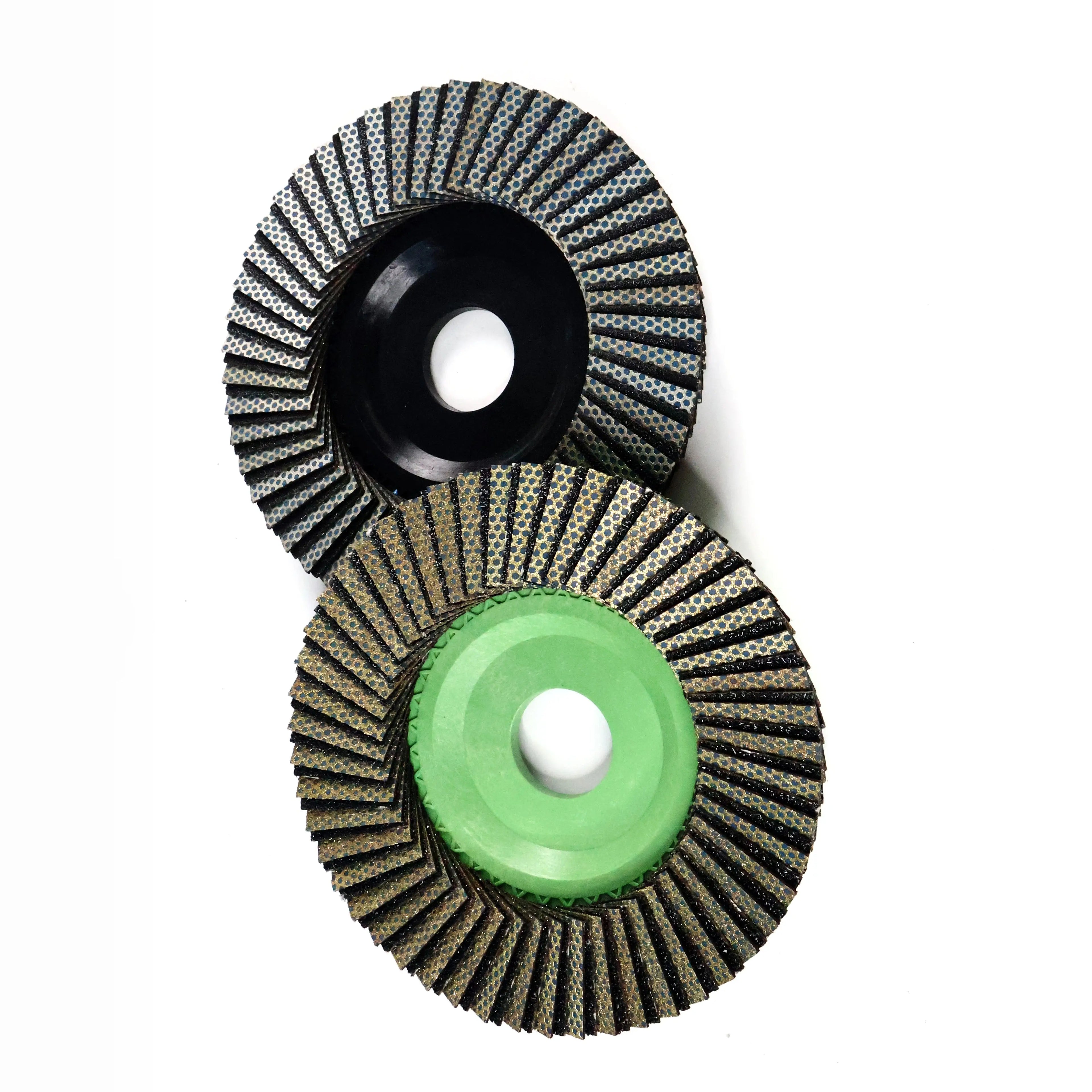 4.5inch 115mm Diamond Electroplated Flap Grinding Wheel for Ceramic Flap Grinding Wheel for Ceramic Flap Disc