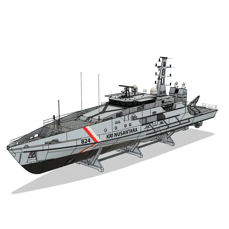 1/48 RC Australian Cape-class Patrol Boat Model Kit Hand-assembled Ship Model Toy Gift DIY Navy Battleship Model Kit Attack Ship
