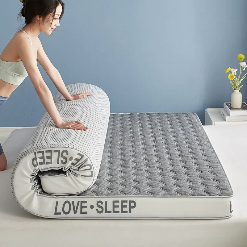 Single Tatami Mattress Hard Cushioned Memory Cotton Latex for Home Bedroom Dormitory Student - Dormitory Style Bedding