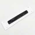 3D ABS Black Logo Quattro Emblem Car Rear Trunk Badge Decal For Audi A1 A2 A3 A4 A5 A6 A7 Q2 Q3 Q5 Q7 Quattro Sticker Accessorie