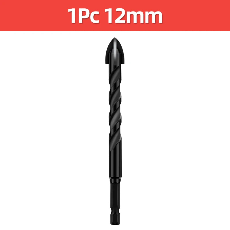 TOOLEYE Cross Hex Drill Bit Set