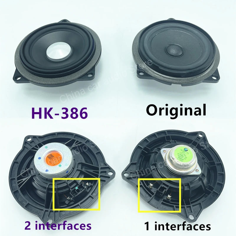 Car 4.5 Inch Midrange Speaker For BMW F10 F11 E84 E90 E91 E92 E93 5 Series Loudspeaker Front Door Audio Sound Music Speaker Kit