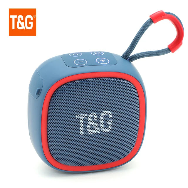 Enceinte Bluetooth Mini Portable Sans Fil Haut-parleurs Puissants TWS BT 5.3 Boîte Son HIFI Haut-parleur Prend en Charge la Carte TF Radio TG659