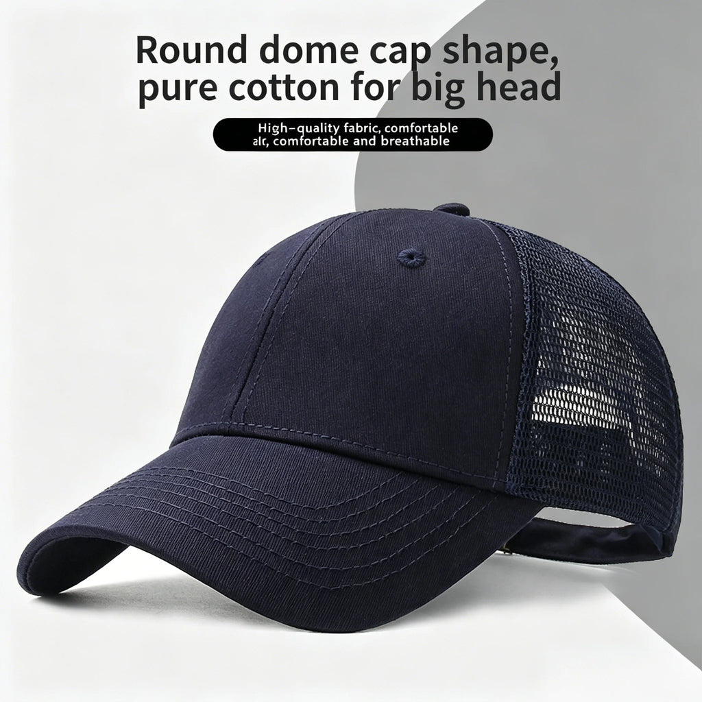 Unisex 8 Lines On The Brim Of The Hat Baseball Net Caps Spring and Summer Outdoor Adjustable Casual Hats Sunscreen Hat
