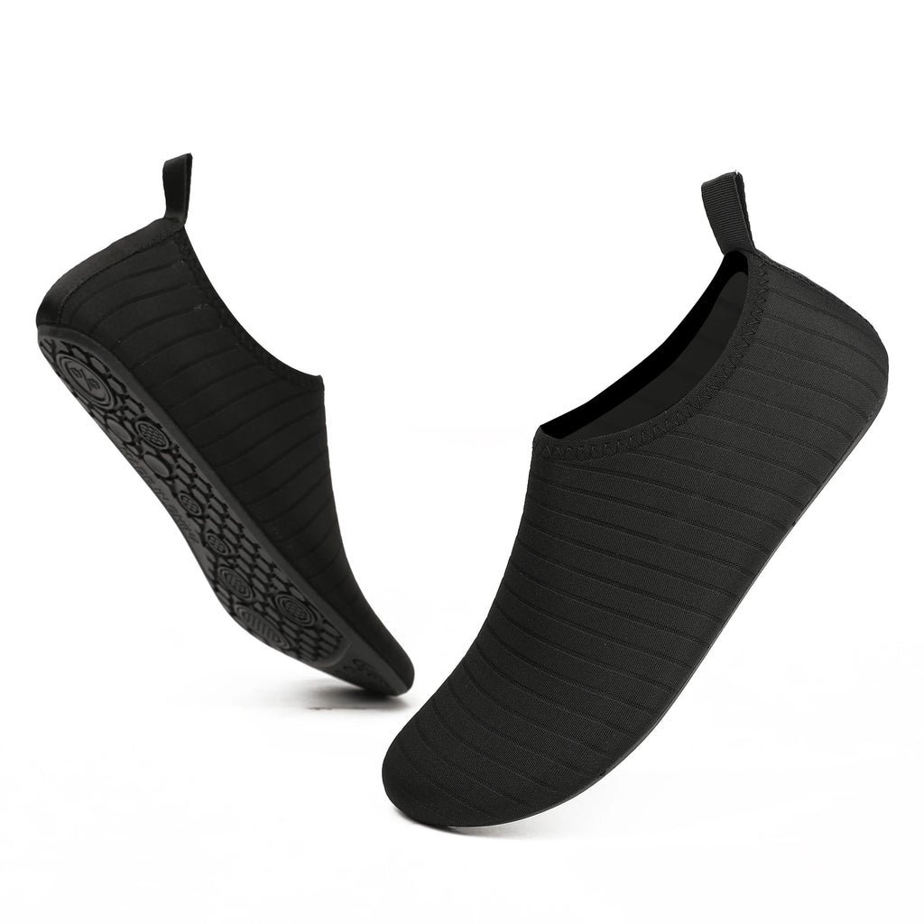 Quick-drying Men Water Shoes Soft Couple Aqua Shoes Rubber Sole Non-slip Wading Shoes Lightweight Yoga Shoes Casual Flats 2024