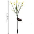 Outdoor Solar Firefly Reed Lights 6LED Swing Lamp Waterproof Pathway Lawn Street Garden Decoration Landscape Lighting