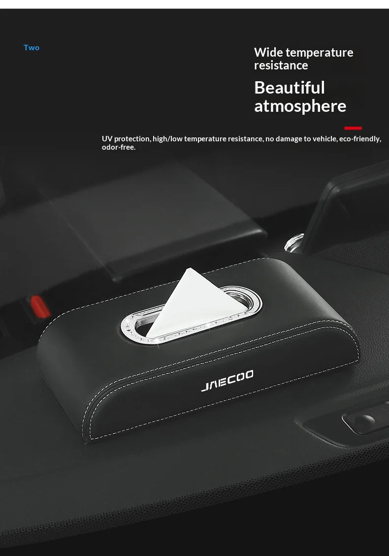 Suitable for JAECOO J5 J6 J7plus jaecoo J8 J7Phev car center console car mounted tissue box hanging bag tissue bag