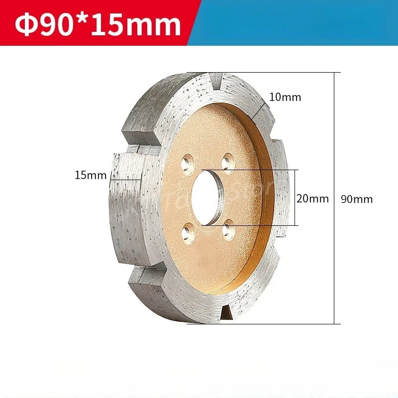3-15MM Thickeness Diamond Saw Blade 90/110/150/180/200/230MM Carving Blade Stone Wall Slot Concrete Tile Metal Cutting Blade